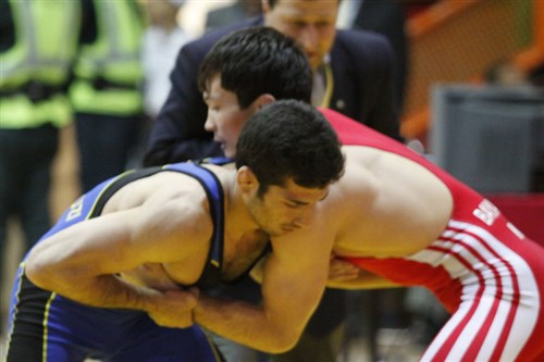 First day results of 2012 Greco-roman wrestling tournament 